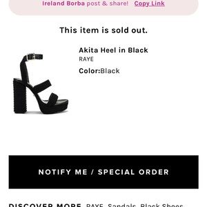 Black platform heels